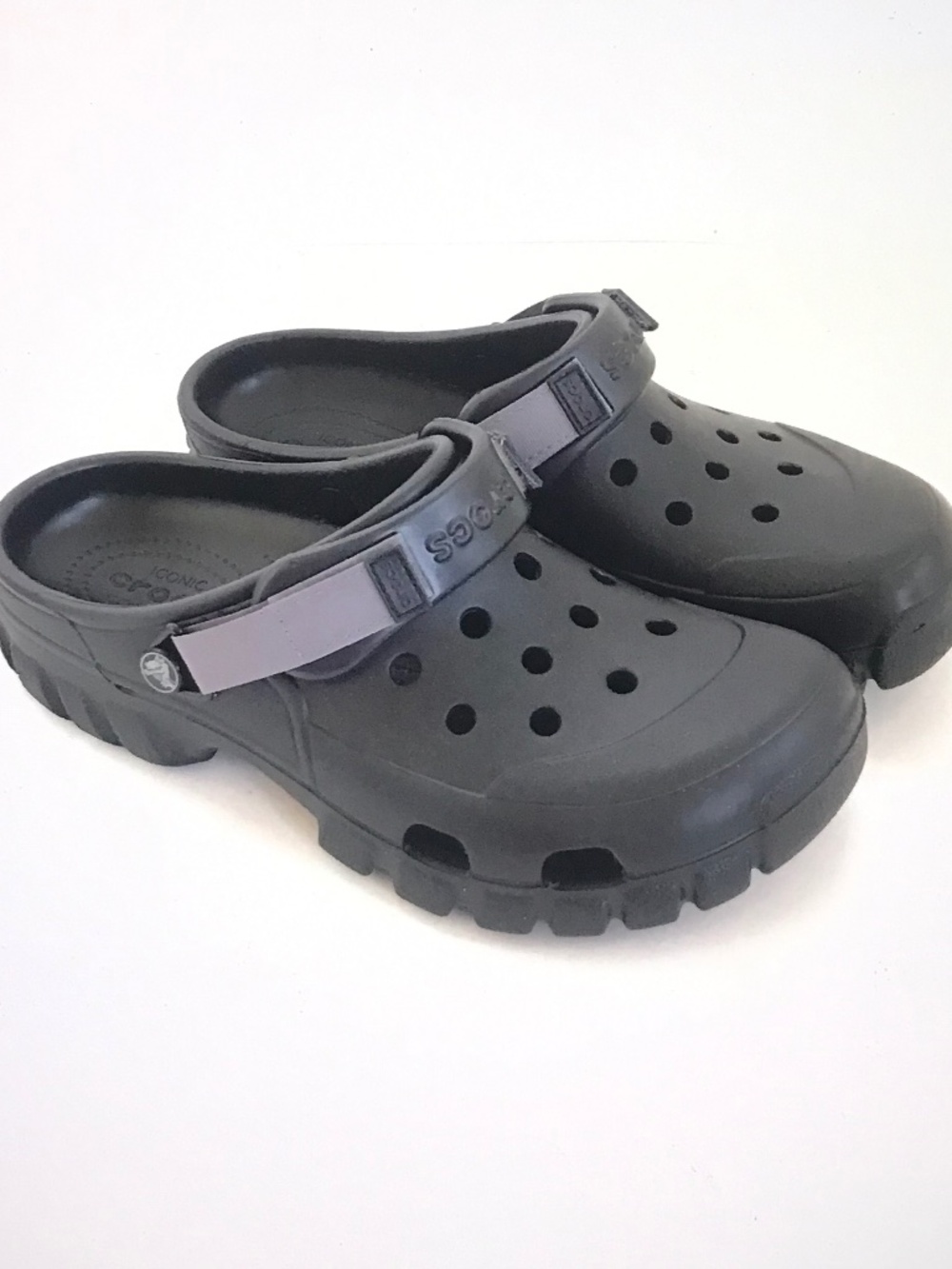 CROCS Clogs Off Road Sport Clog Black Men’s 10